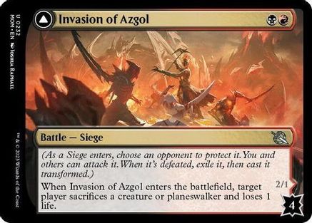 Invasion of Azgol // Ashen Reaper (MOM-232) - uncommon