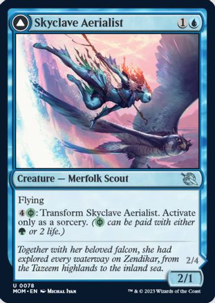 Skyclave Aerialist // Skyclave Invader (MOM-078) - uncommon