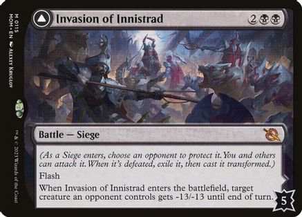Invasion of Innistrad // Deluge of the Dead (MOM-115) - mythic - Foil