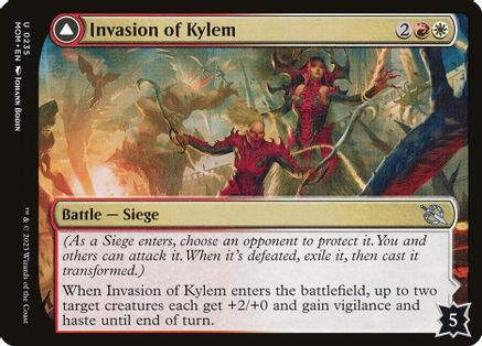 Invasion of Kylem // Valor's Reach Tag Team (MOM-235) - uncommon