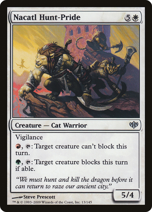 Nacatl Hunt-Pride (CON-013) - uncommon - Foil