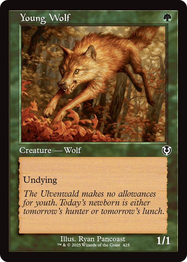 Young Wolf (INR-425) - common - Foil