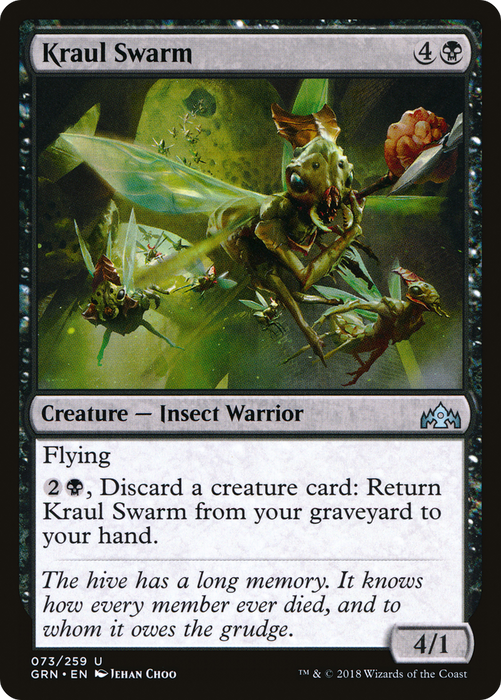 Kraul Swarm (GRN-073) - uncommon