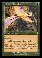 Birds of Paradise (RVR-344) - rare - Foil