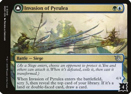Invasion of Pyrulea // Gargantuan Slabhorn (MOM-240) - uncommon