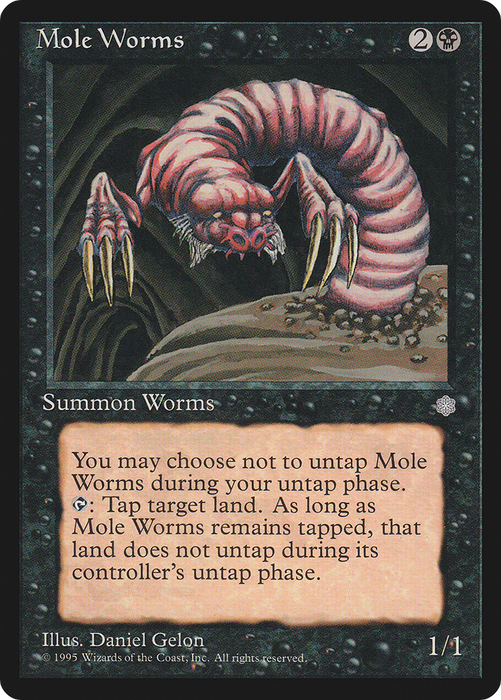 Mole Worms (ICE-152) - uncommon