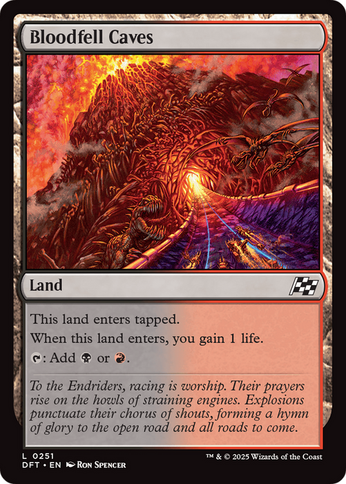Bloodfell Caves (DFT-251) - common - Foil