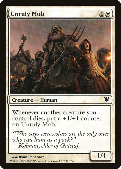Unruly Mob (ISD-039) - common