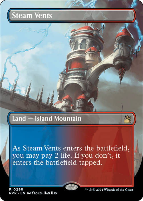 Steam Vents (RVR-298) - rare (Borderless)