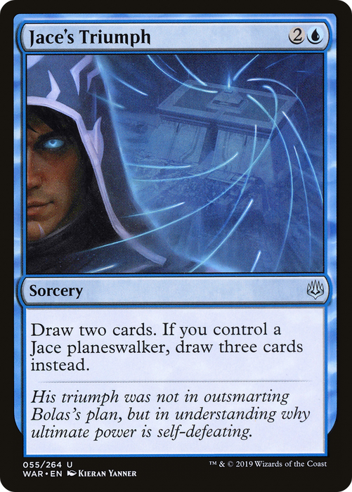 Jace's Triumph (WAR-055) - uncommon - Foil