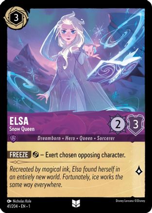 Elsa - Snow Queen (41/204) - Uncommon
