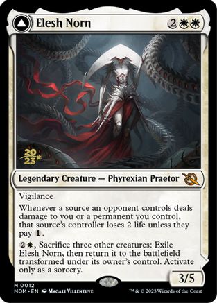 Elesh Norn // The Argent Etchings (PRE-12S) - mythic - Foil