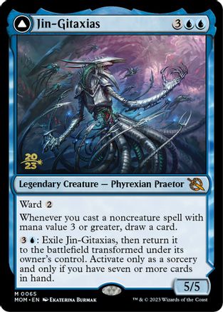 Jin-Gitaxias // The Great Synthesis (PRE-65S) - mythic - Foil