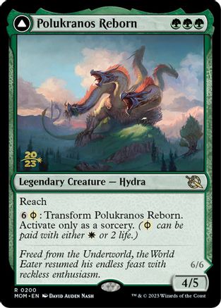 Polukranos Reborn // Polukranos, Engine of Ruin (PRE-200S) - rare - Foil