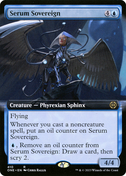 Serum Sovereign (ONE-410) - rare: (Extended Art) - Foil