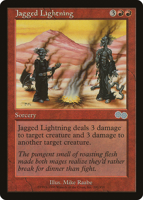 Jagged Lightning (USG-200) - uncommon