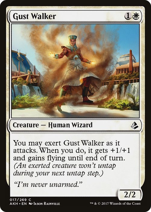Gust Walker (AKH-017) - common - Foil