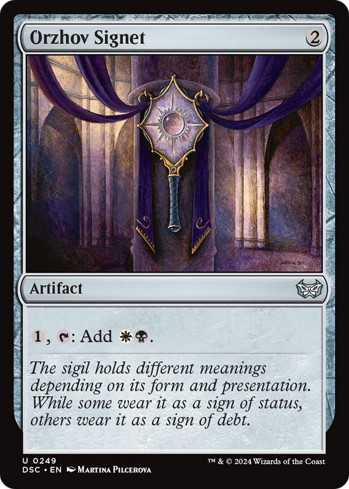 Orzhov Signet (DSC-249) - uncommon