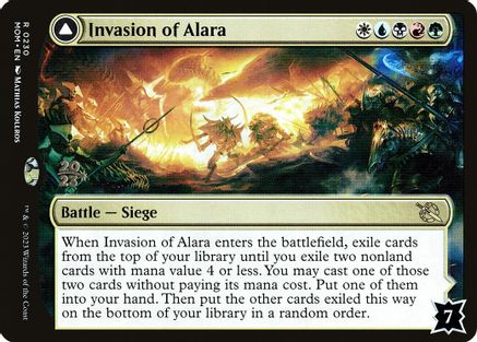Invasion of Alara // Awaken the Maelstrom (PRE-230S) - rare - Foil