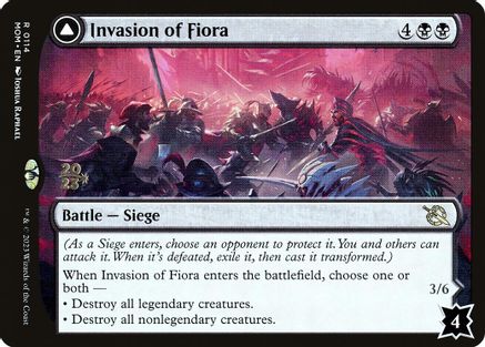 Invasion of Fiora // Marchesa, Resolute Monarch (PRE-114S) - rare - Foil