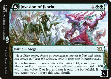 Invasion of Ikoria // Zilortha, Apex of Ikoria (PRE-190S) - rare - Foil
