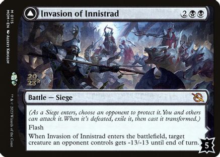 Invasion of Innistrad // Deluge of the Dead (PRE-115S) - mythic - Foil