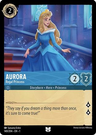 Aurora - Regal Princess (140/204) - Uncommon - Cold Foil