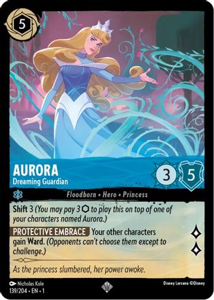 Aurora - Dreaming Guardian (139/204) - Super Rare
