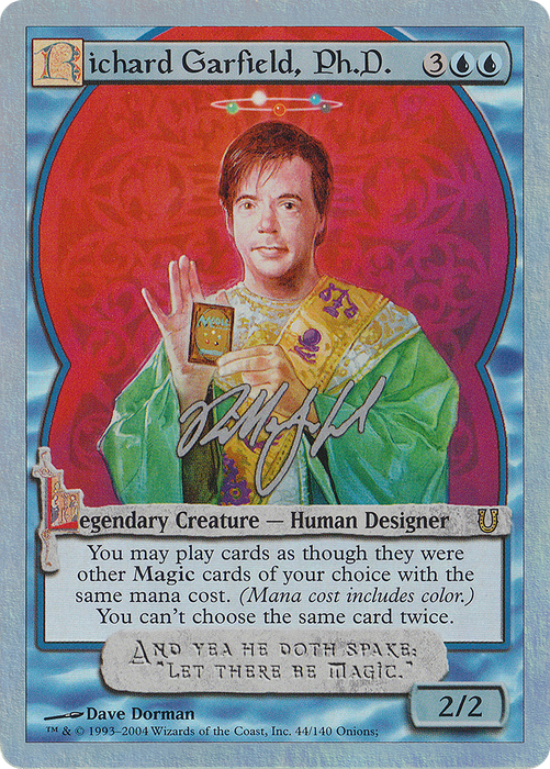 Richard Garfield, Ph.D. (UNH-44★) - rare - Foil