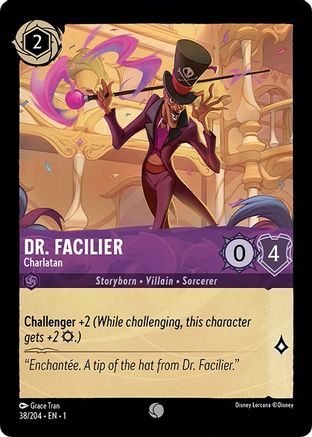 Dr. Facilier - Charlatan (38/204) - Common
