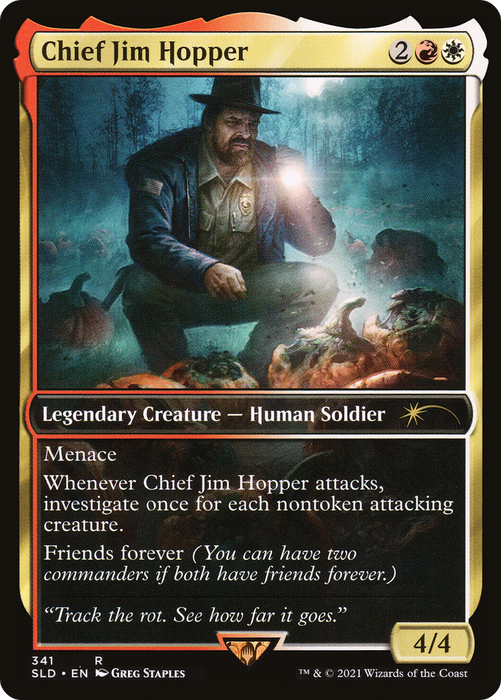 Sophina, Spearsage Deserter (SLD-341) - rare / Chief Jim Hopper