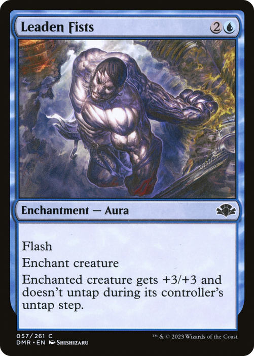 Leaden Fists (DMR-057) - common - Foil