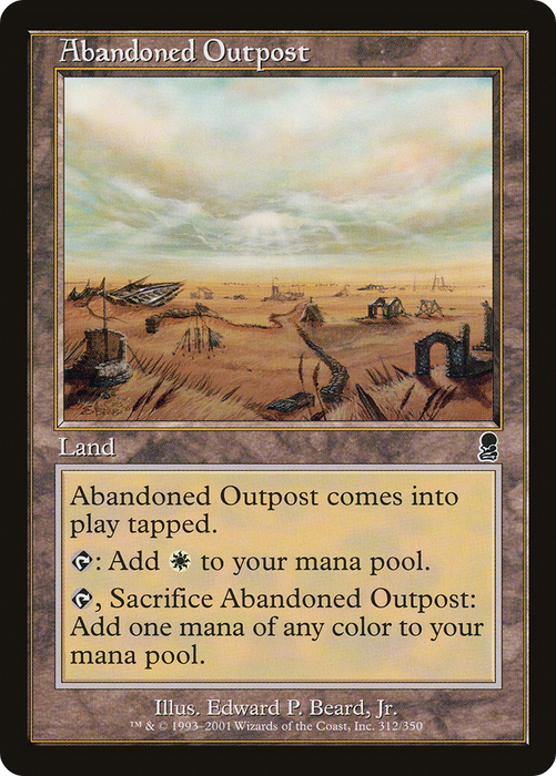 Abandoned Outpost (ODY-312) - common - Foil