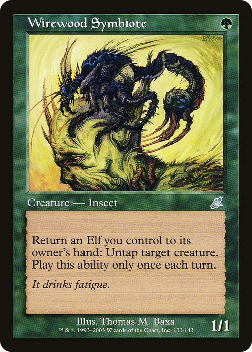 Wirewood Symbiote (SCG-133) - uncommon - Foil