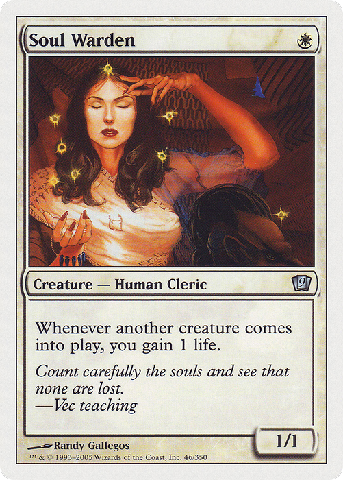Soul Warden (9ED-046) - uncommon