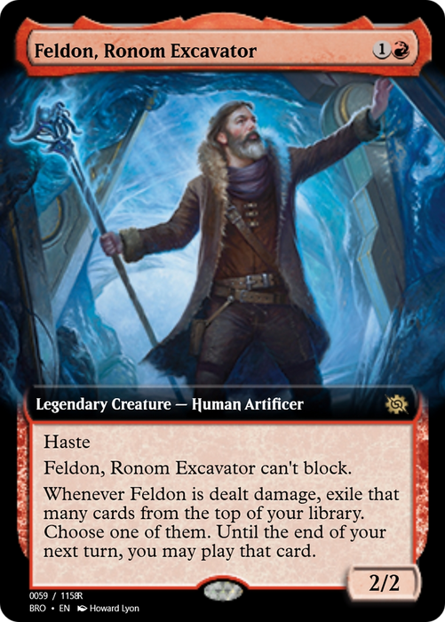 Feldon, Ronom Excavator (PRM-105726) - rare - Foil