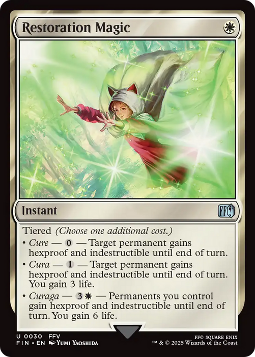 Restoration Magic (FIN-030) - uncommon - Foil