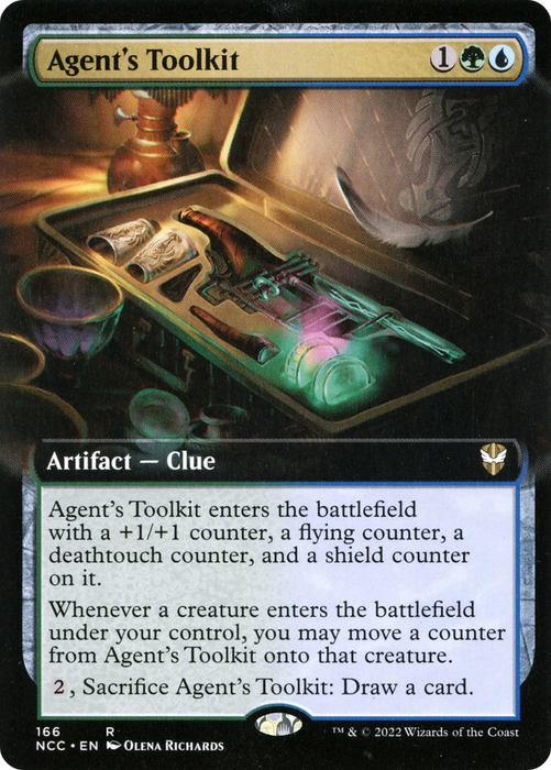 Agent's Toolkit (NCC-166) - rare: (Extended Art)