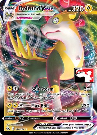 Boltund VMAX (104) - PPSC  - Ultra Rare - Holofoil