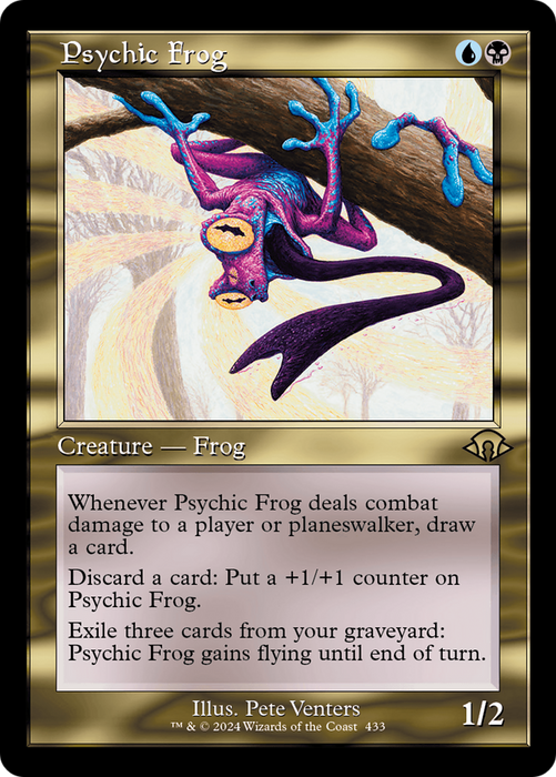 Psychic Frog (MH3-433) - rare - Foil