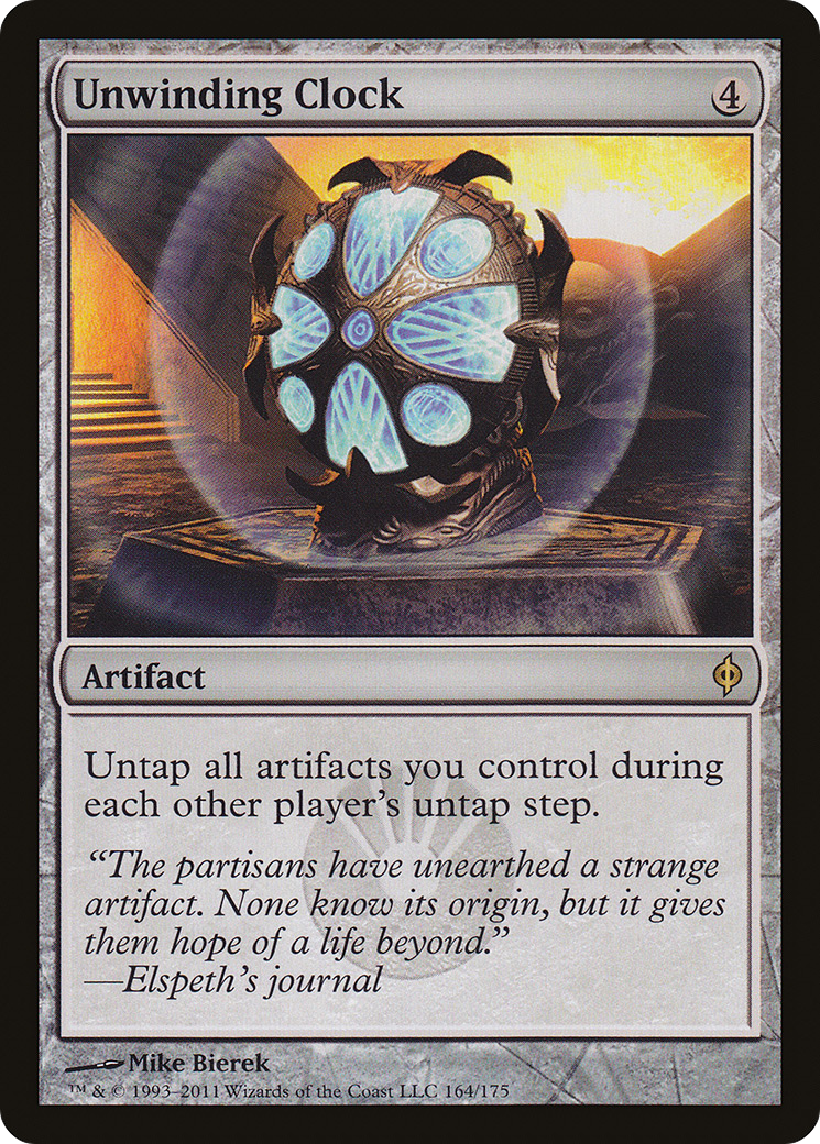 Unwinding Clock (NPH-164) - rare - Foil