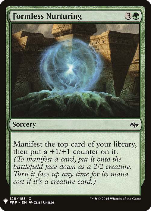 Formless Nurturing (LIST-FRF-129) - common