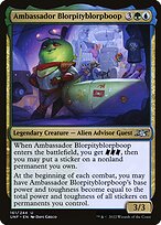 Ambassador Blorpityblorpboop (UNF-161) - uncommon