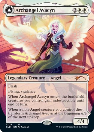 Archangel Avacyn // Avacyn, the Purifier (SLD-1209) - mythic