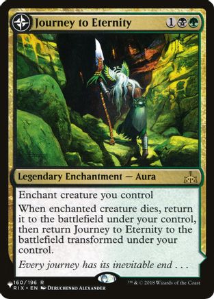 Journey to Eternity // Atzal, Cave of Eternity (LIST-RIX-160) - rare: (compasslanddfc)