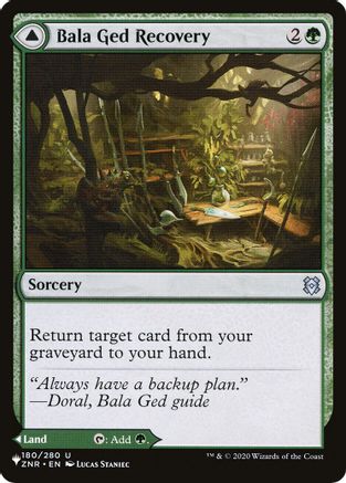Bala Ged Recovery // Bala Ged Sanctuary (LIST-ZNR-180) - uncommon