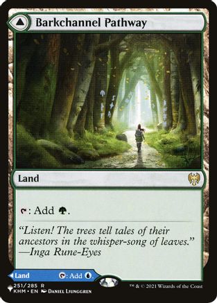 Barkchannel Pathway // Tidechannel Pathway (LIST-KHM-251) - rare