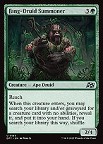 Fang-Druid Summoner (DFT-163) - uncommon