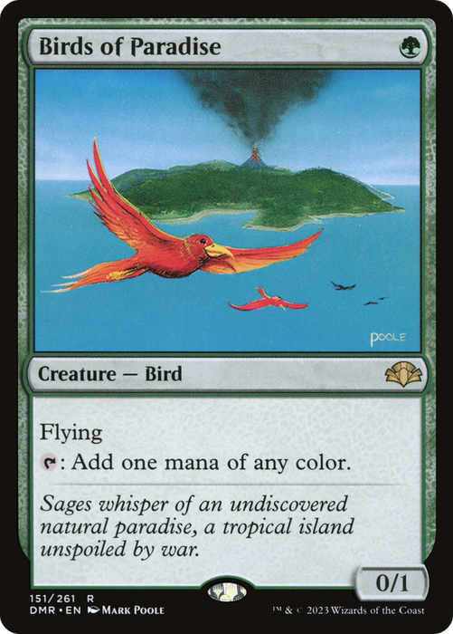 Birds of Paradise (DMR-151) - rare