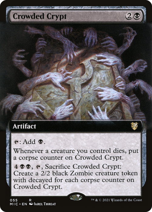 Crowded Crypt (MIC-055) - rare: (Extended Art)